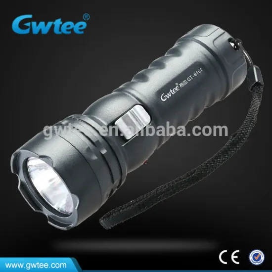 Mini rechargeable electric green led flashlight