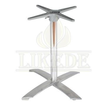 Stackable Aluminum Folding Table Base for Restaurants