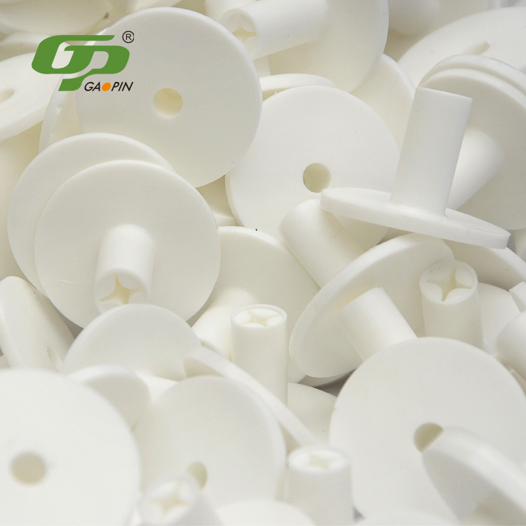 White Golf Rubber Tees 10