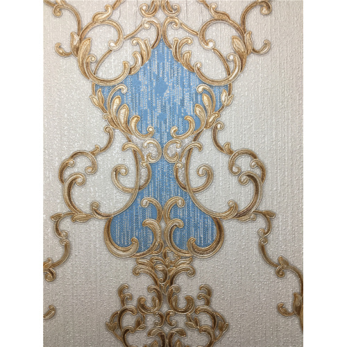 European Wallcovering waterproof damask 3D emboss wallpaper