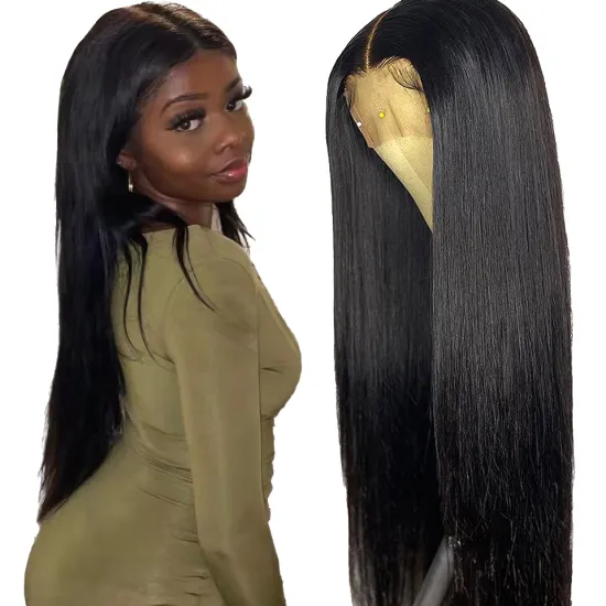Quality 180% 13x4 13x6 Super Thin HD Lace Front wig Virgin Cuticle Aligned Human Hair Wig HD Lace Frontal Wig For Black Women