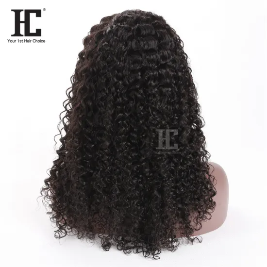 360 Lace Frontal Wigs Kinky Curly Remy Human Hair Wigs Pre Plucked With Baby Hair Brazilian wigs High Density