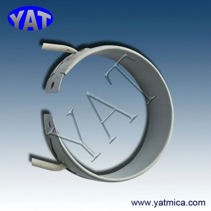 Mica electric helix coil heater elements