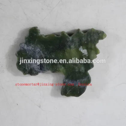 decorative jade /decorative stones /home decoration green marble /Heart-Shaped Stone Decorations