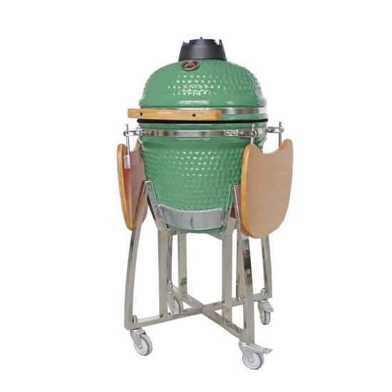 18-Inch Outdoor Auplex Kamado BBQ Grill Egg Pellet Charcoal Smoker Pizza Oven