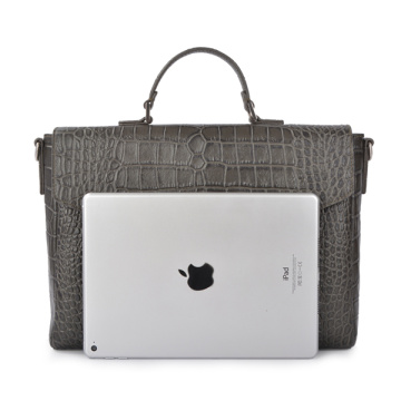Vintage Leather Briefcase Shoulder Laptop Business Bag