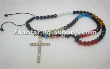 crystal Cross Pendant Necklace