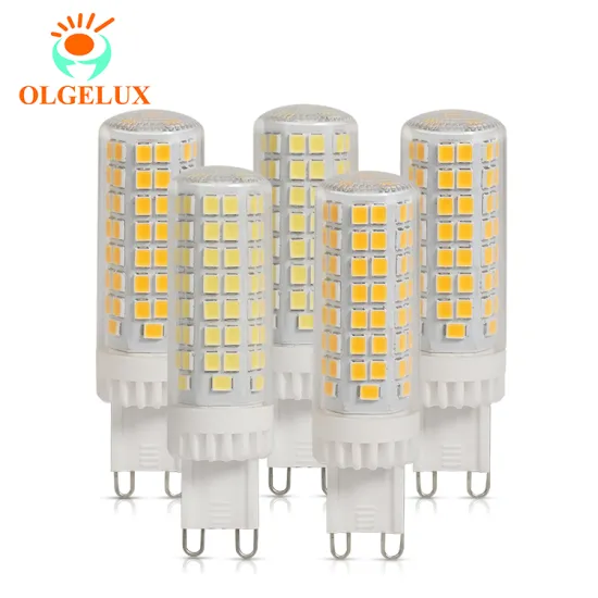 China Factory AC120V PC+Ceramics No Flicker 7W LED G9 Small Bulb