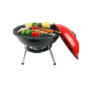 Backyard Garden Outdoor  DIY Camping Beefmaster Portable Mini Apple Shape 14 Inch Barbecue Charcoal Kettle Grills