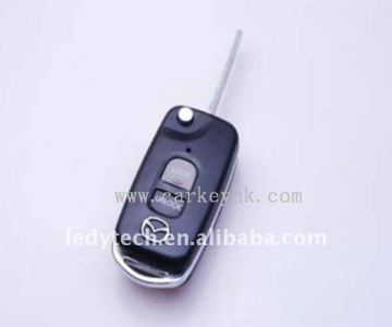 Mazda key,323 2 buttons flip key blank& key shell& key cover