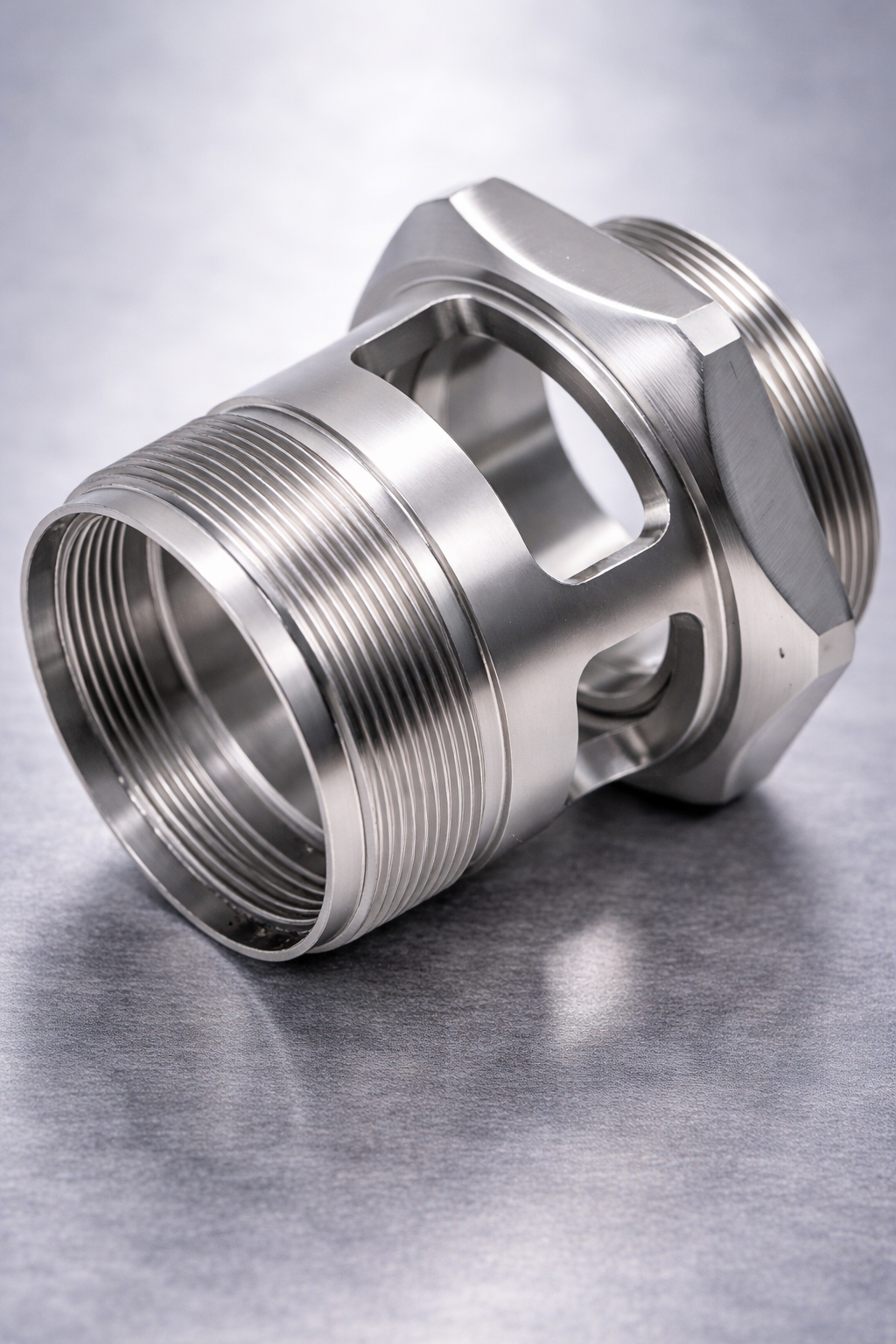 Aerospace Connector Turning