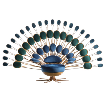 Peafowl Shape European Style Luxury Sofa - Modern Furniture Design