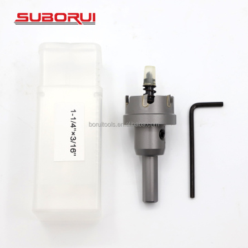 SUBORUI OEM 5mm Depth 1-1/4\" Diameter TCT Carbide Hole Saw for Aluminum, Copper, Steel, and Metal