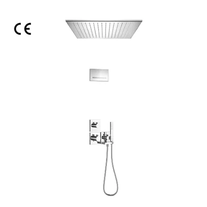 Cascade Rain Thermostatic Shower Set