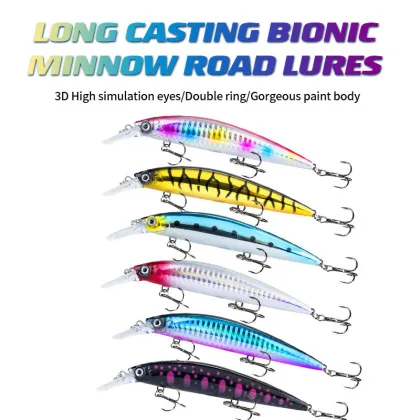 2023 New 130mm 36g 3D Slow Diving Saltwater Jerkbait Lure