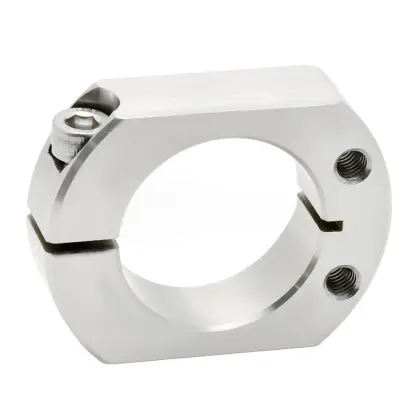 Custom Black set screw collar stainless steel aluminum shaft collar