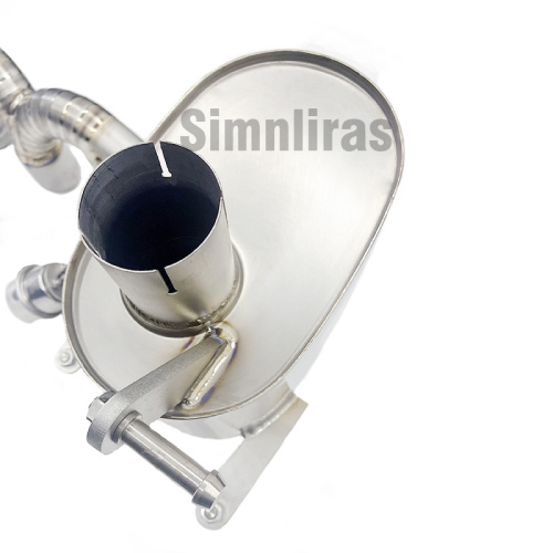 10-15 Ferrari 458 Spinnen-Titan-Katzen-Auspuffspitze