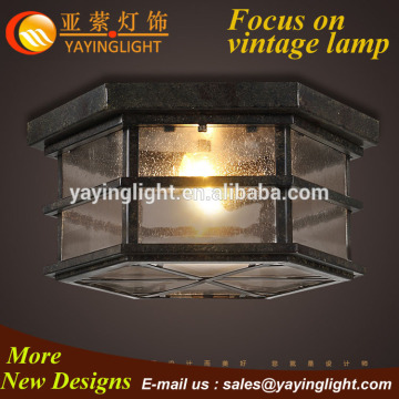 concise style Ceiling Lighting, Industrial Retro style cement Ceiling lamp,indoor decorative lighting
