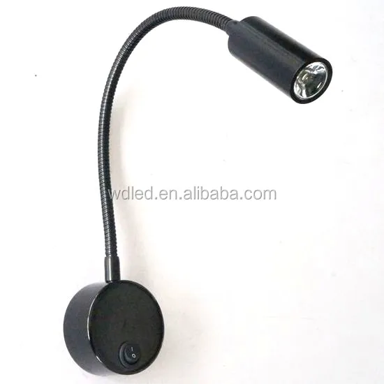 3W LED Goose Neck Light for Bedside Reading