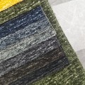 Tissu chenille de luxe moderne avec une finition texturée riche