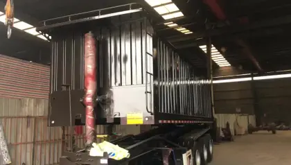 30cbm dump trailers end tipper semi trailer