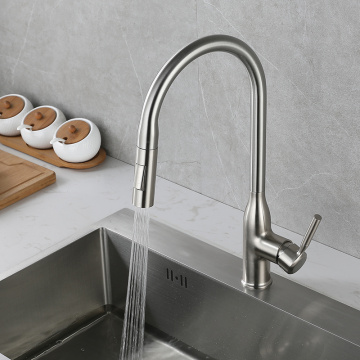 Zinc Alloy Single Handle Kitchen Faucet Hot Selling