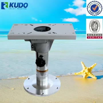 Adjustable Height Locking Aluminum Boat Seat Pedestal