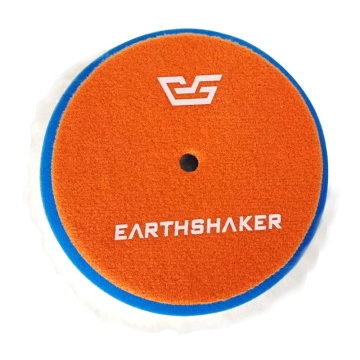 Es Wool Ball Plafing Plateh - Roue de feutre de laine de laine d'auto-adhésive 5 '' 125 mm