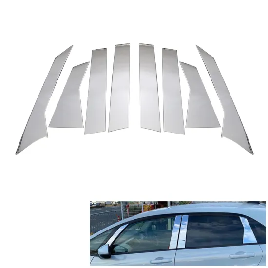 OEM ODM Chromed Window Pillar Trim Cover for Toyota Fit GR1-8 (2020)