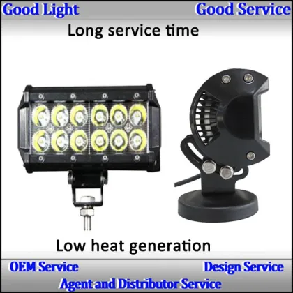 OVOVS led light bars manufacture black housing auto led light bars off road lights