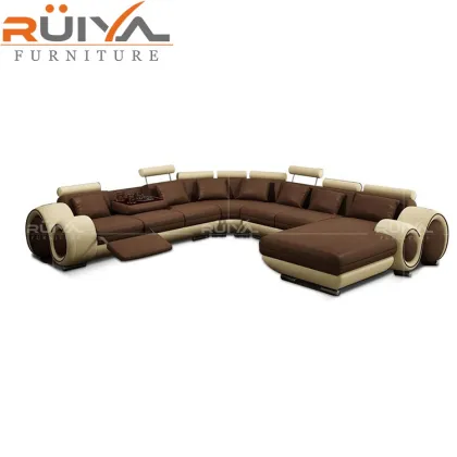 2020 New Trendy Kuka Leather Sofa Set - Genuine Leather Design