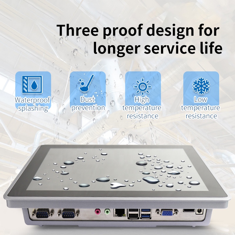 high resolution multi-touch industrial computer