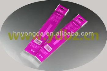 BOPP Hair Comb Plastic Bag With Adhesive-tape