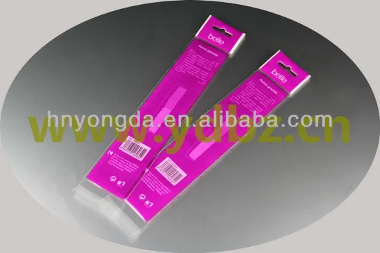 BOPP Hair Comb Plastic Bag With Adhesive-tape