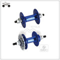 Blue racing bicycle disc brake hub motor