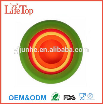 Food Grade Silicone Stretch Fresh Cover for fruit bowl