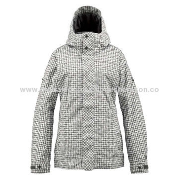 2014 Good Women's Jacket with Plaid Head-turning Good Looks and Weather Beating Protection