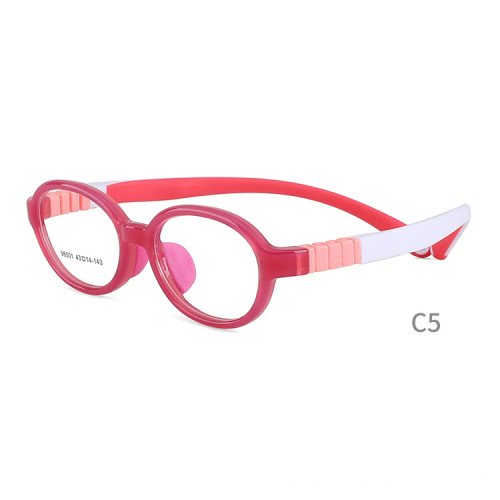 Unbreakable Ultralight Silicone Kids Eyeglass Frames: Safe and Flexible Optic Glasses for Boys and Girls