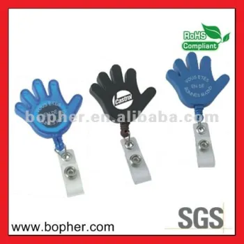 plastic retractable badge reel