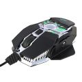 Mouse da gioco cablato personalizzabile programmabile a 7 chiavi