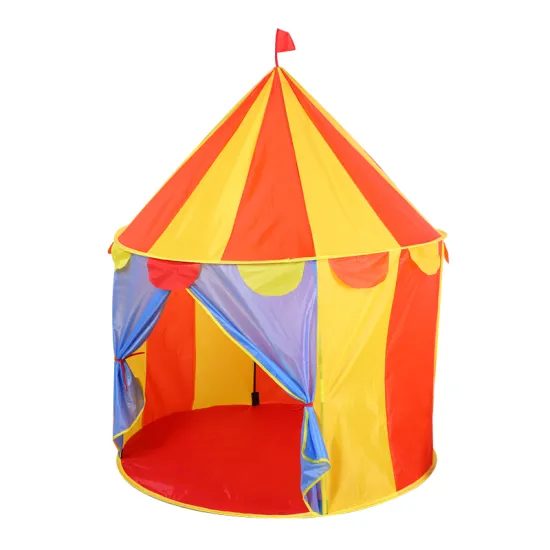 Customize colorful artwork indoor Rainbow play toy tent
