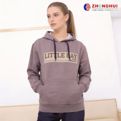 Mocha Brown Vintage Washed Hoodie