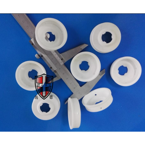 customized alumina ceramic cover cap eyelet