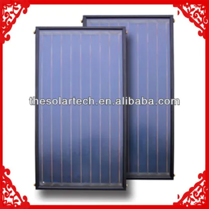 flat collector for solar water heating system in sunshine area