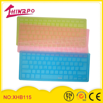 Manufacture PINK Keyboard Silicone Cover Skin