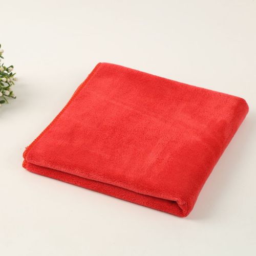 Weft Knitting Microfiber Lattice Cleaning Towel