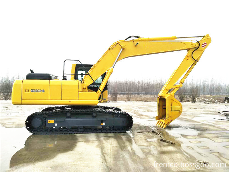 Soil Excavator for River Bank