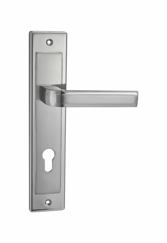 Top good security aluminum iron door hanlde