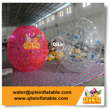 high quality promotion strong material PVC/TPU inflatable zorb ball for teenager school competition