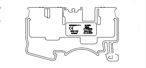 One In Two Out Terminal Block